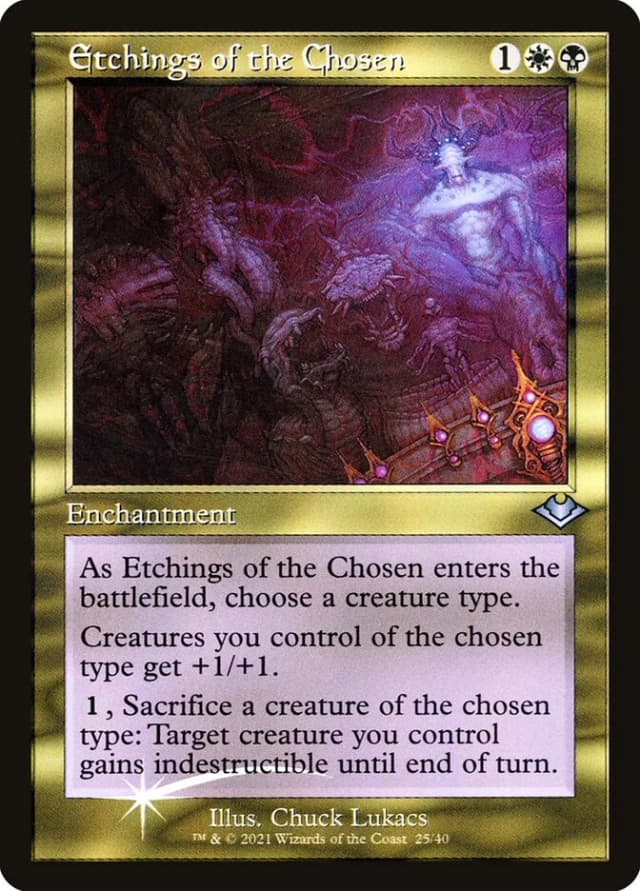 Etchings of the Chosen image
