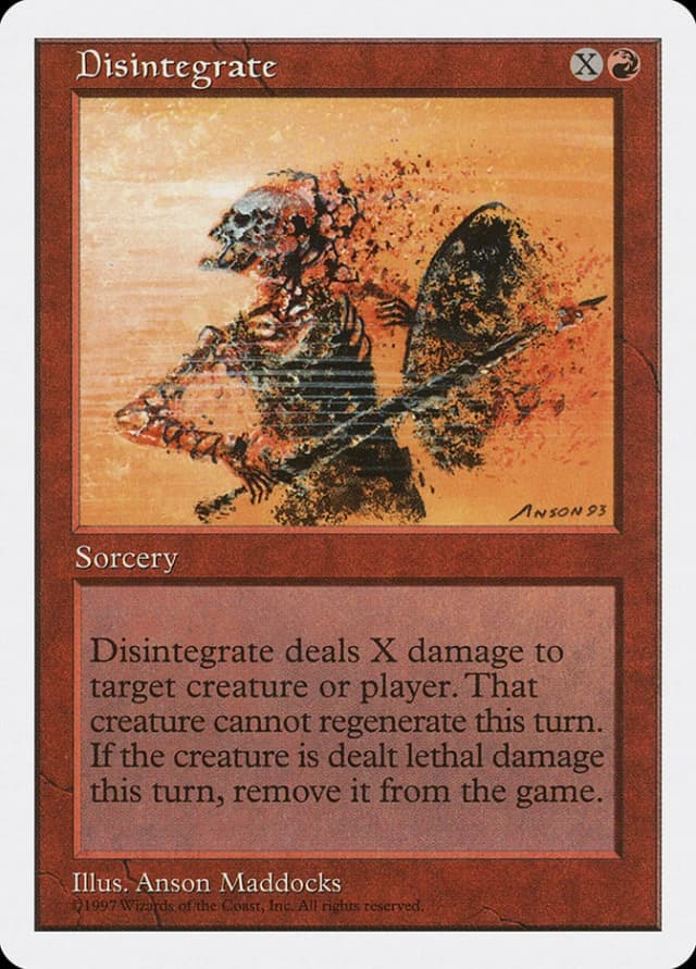 Disintegrate image