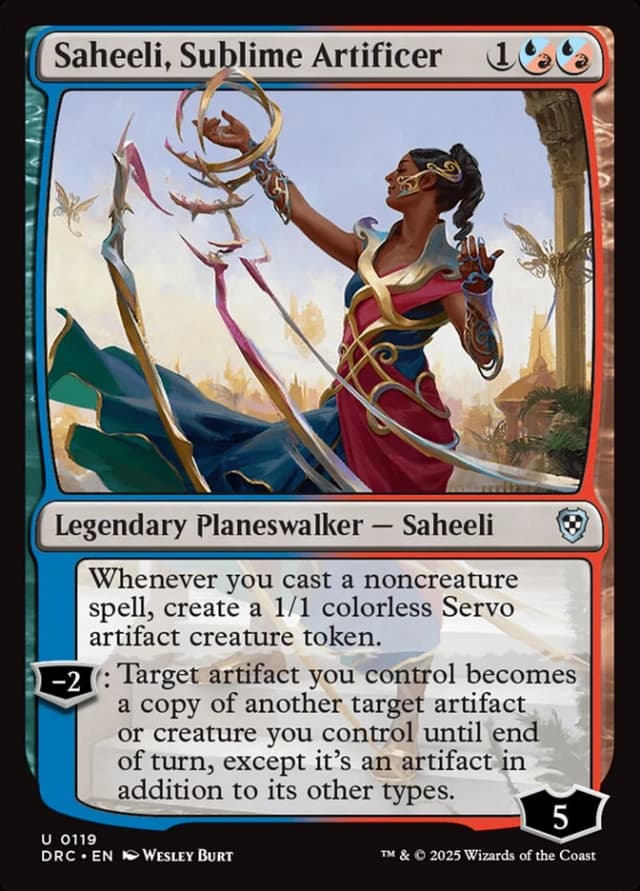 Saheeli, Sublime Artificer image
