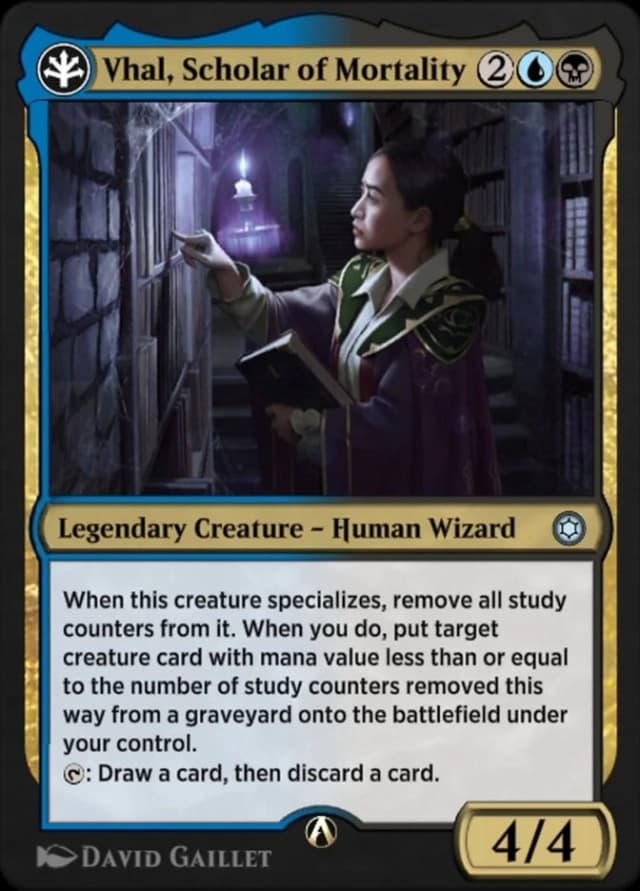 Vhal, Scholar of Mortality image