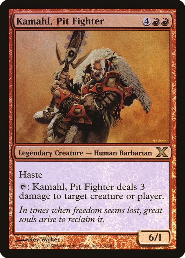Kamahl, Pit Fighter image
