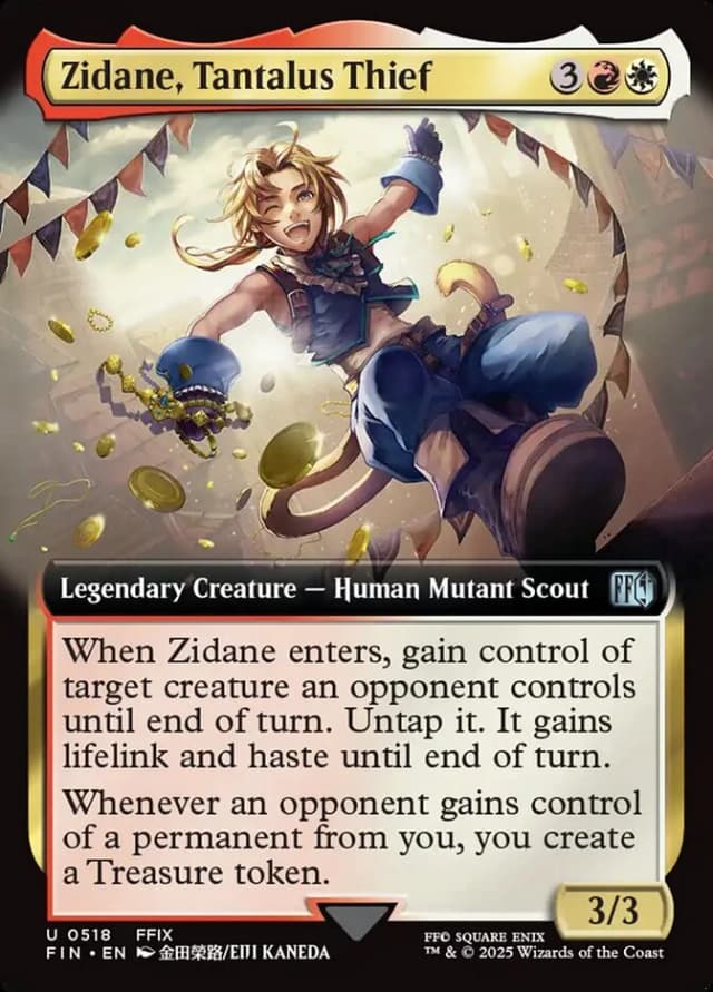 Zidane, Tantalus Thief image
