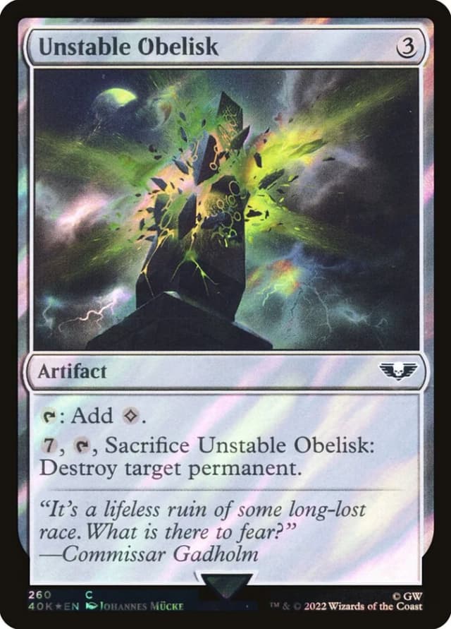 Unstable Obelisk image