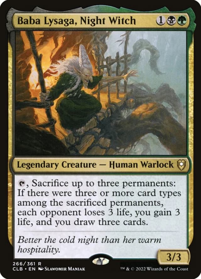 Baba Lysaga, Night Witch image