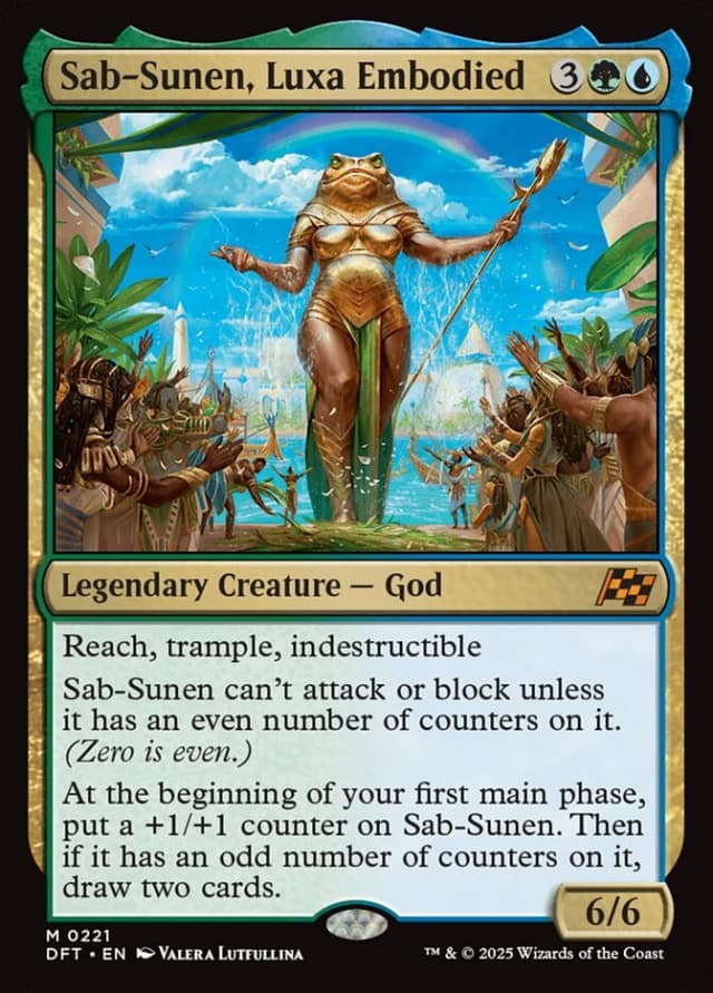 Sab-Sunen, Luxa Embodied image