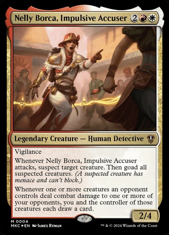 Nelly Borca, Impulsive Accuser image