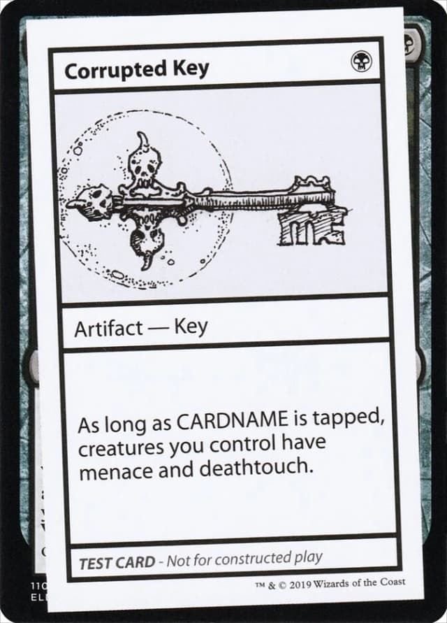 Corrupted Key image