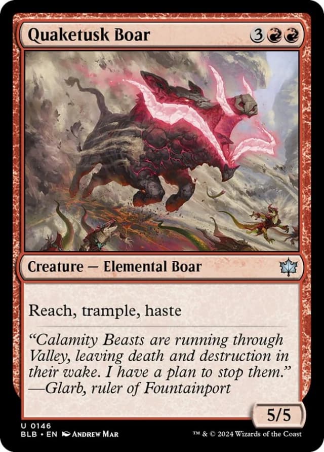 Quaketusk Boar image