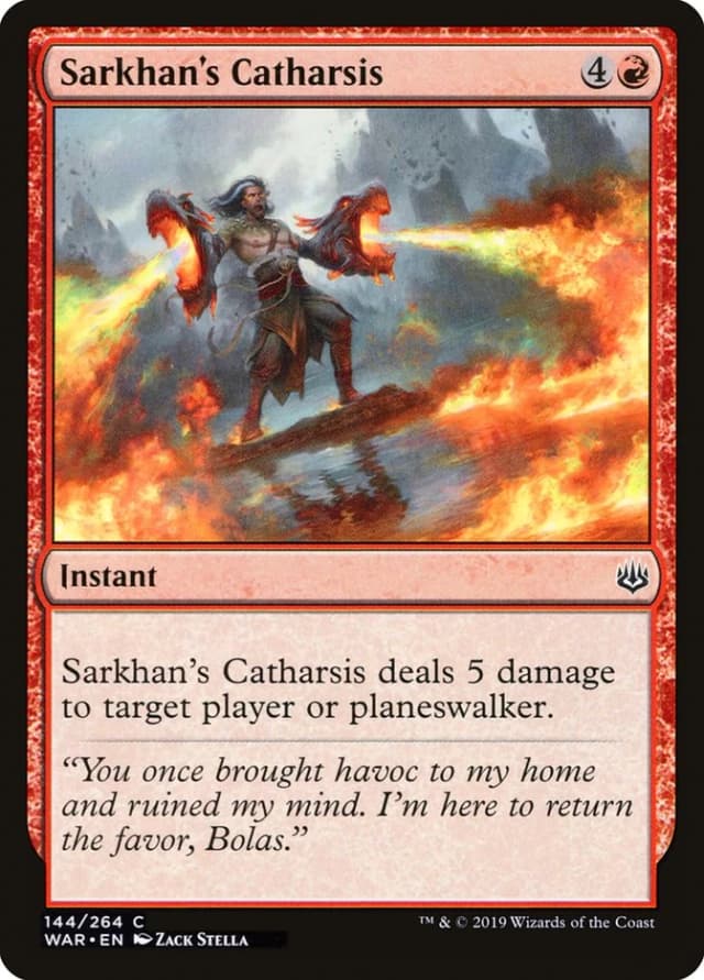 Sarkhan's Catharsis image