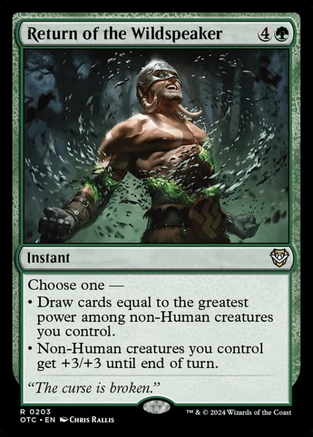 Return of the Wildspeaker image