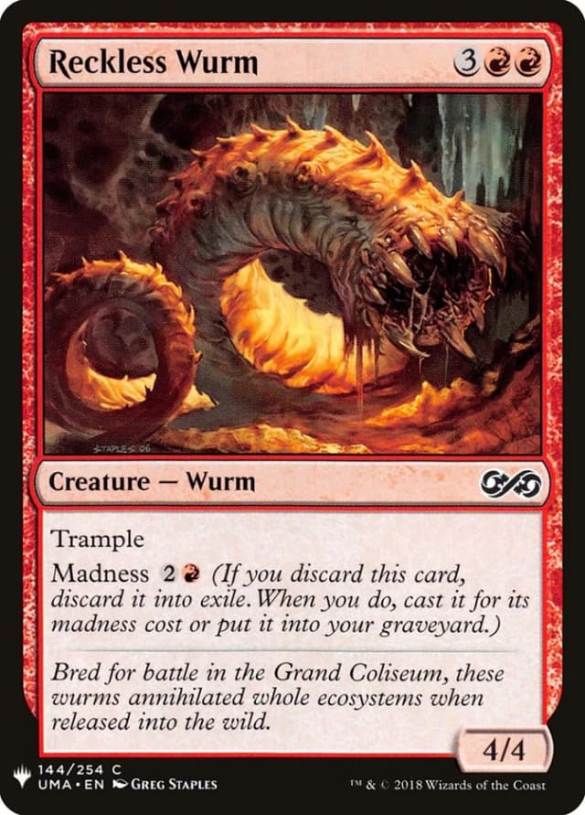 Reckless Wurm image