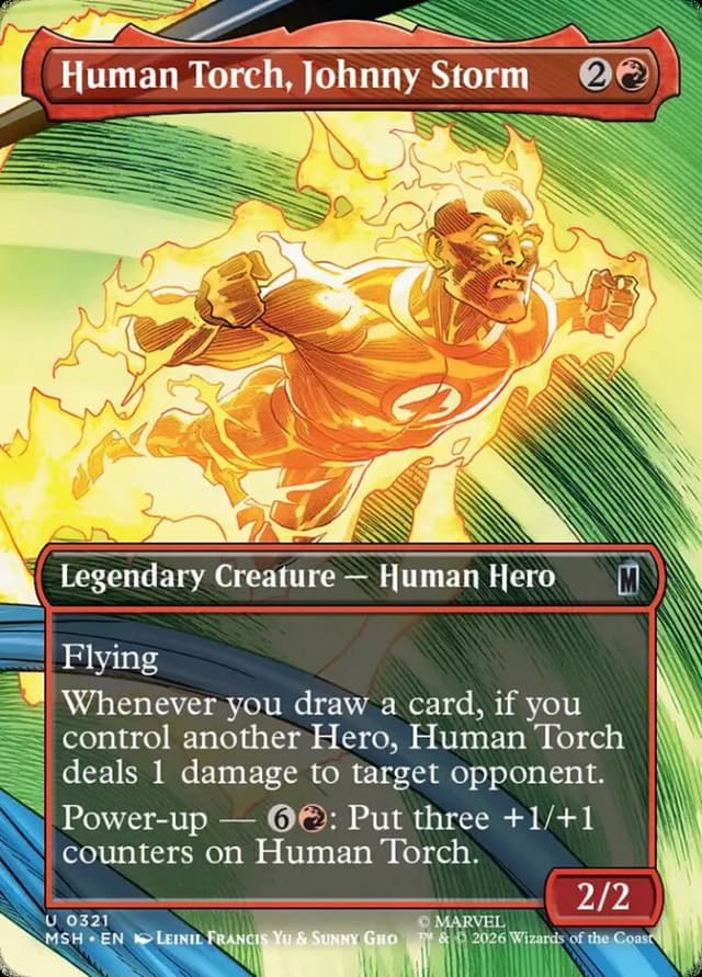 Human Torch, Johnny Storm image