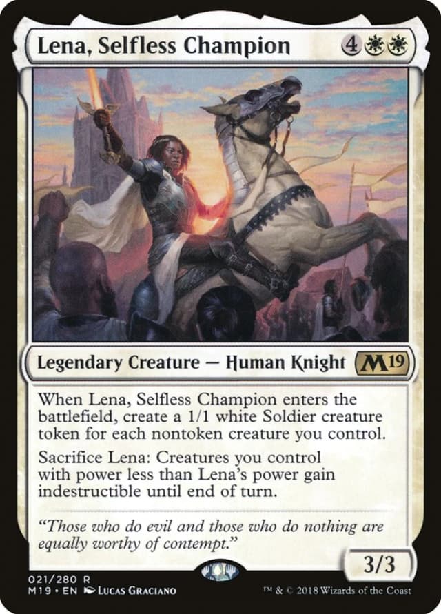 Lena, Selfless Champion image