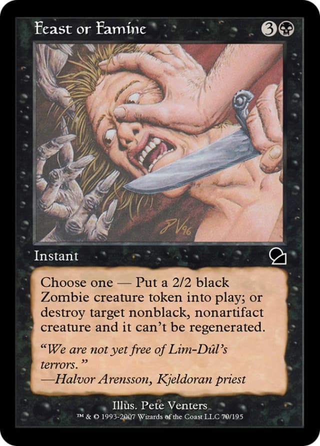 Feast or Famine image