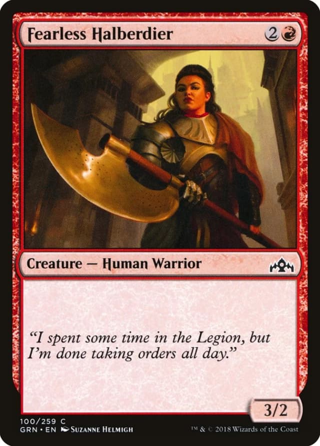 Fearless Halberdier image
