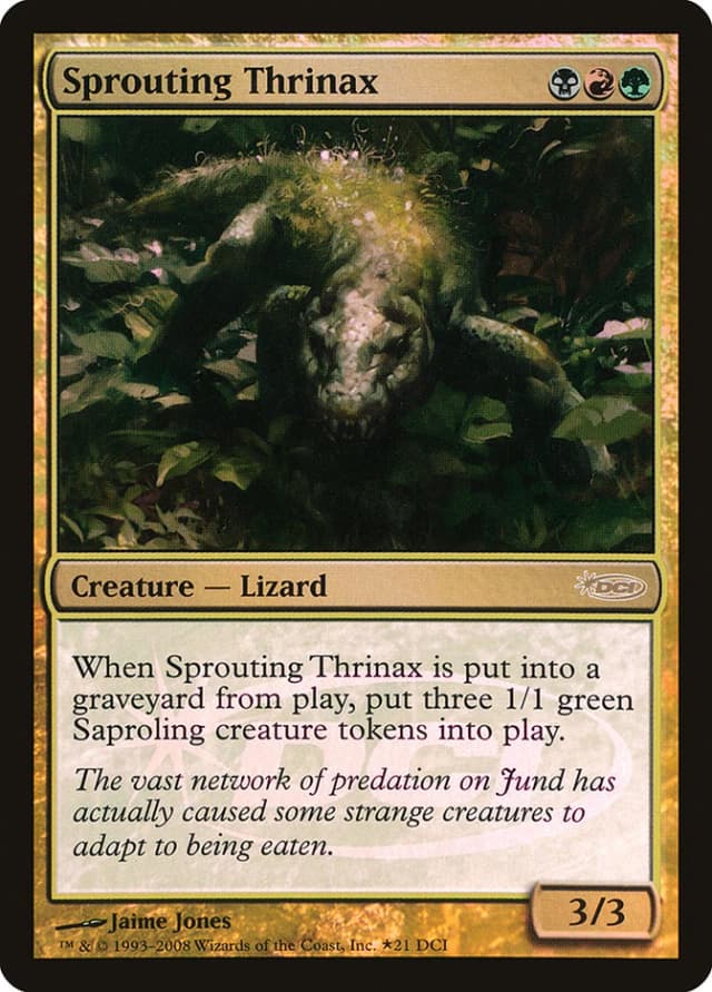 Sprouting Thrinax image