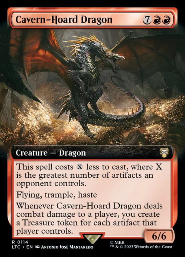 Cavern-Hoard Dragon image