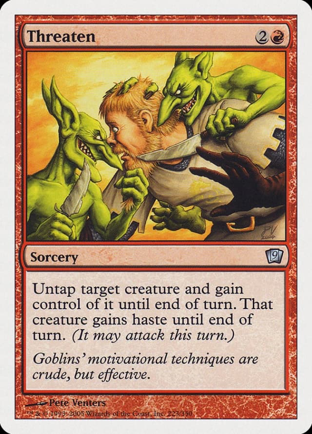 Threaten image