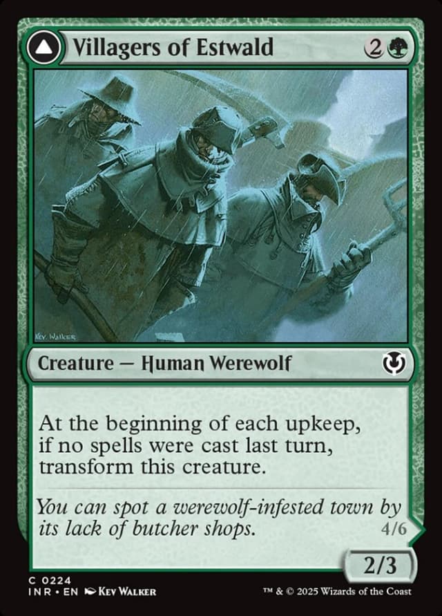 Villagers of Estwald // Howlpack of Estwald image