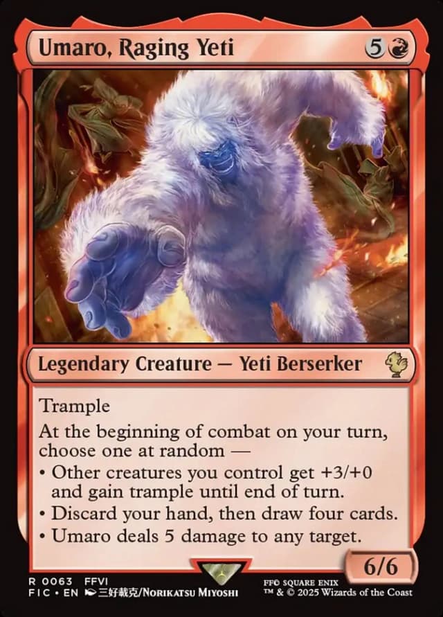Umaro, Raging Yeti image