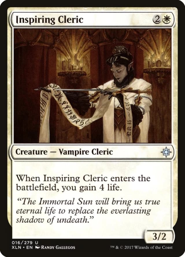 Inspiring Cleric image