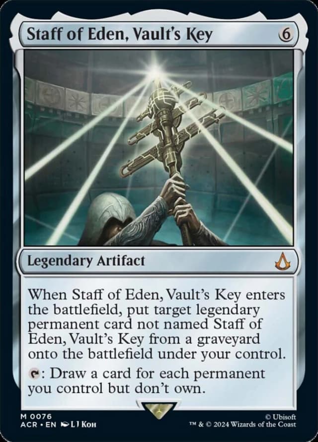 Staff of Eden, Vault's Key image