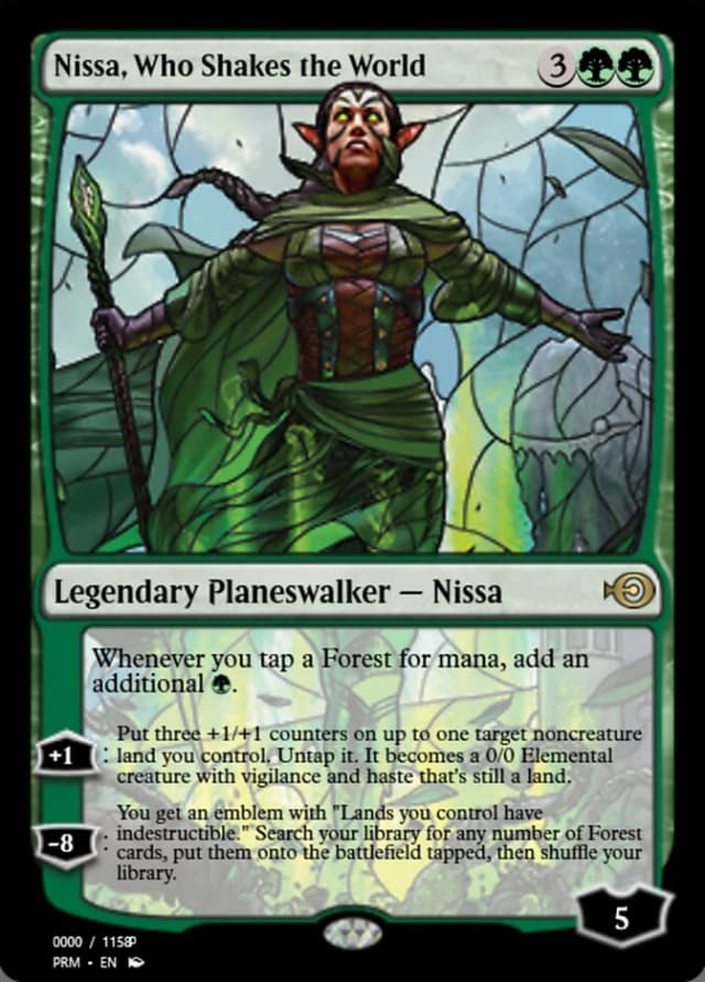 Nissa, Who Shakes the World image