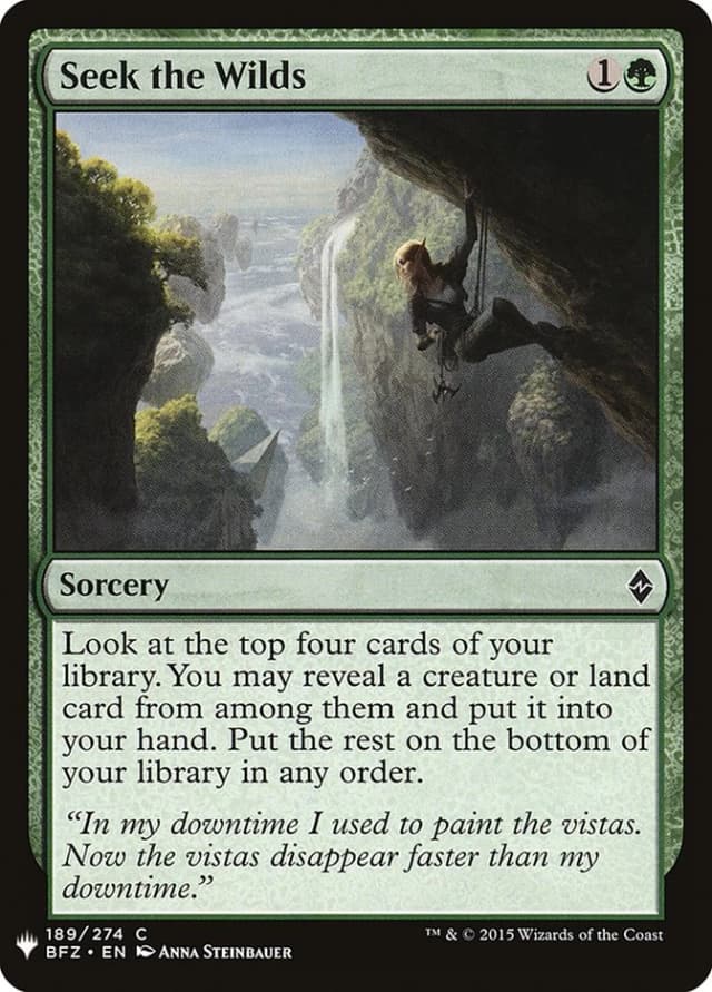 Seek the Wilds image