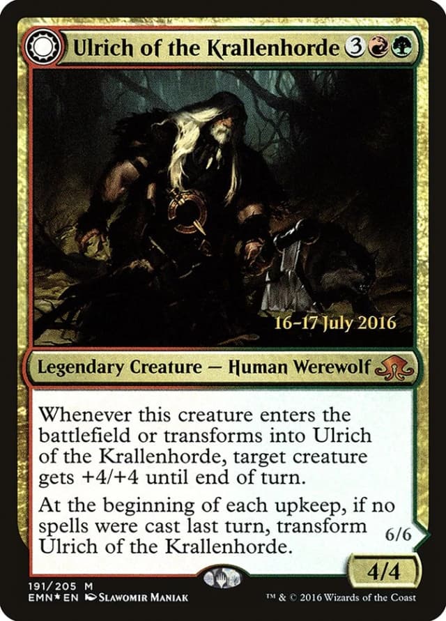 Ulrich of the Krallenhorde // Ulrich, Uncontested Alpha image