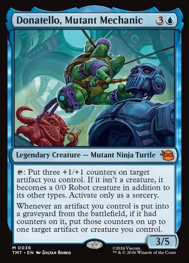 Donatello, Mutant Mechanic image