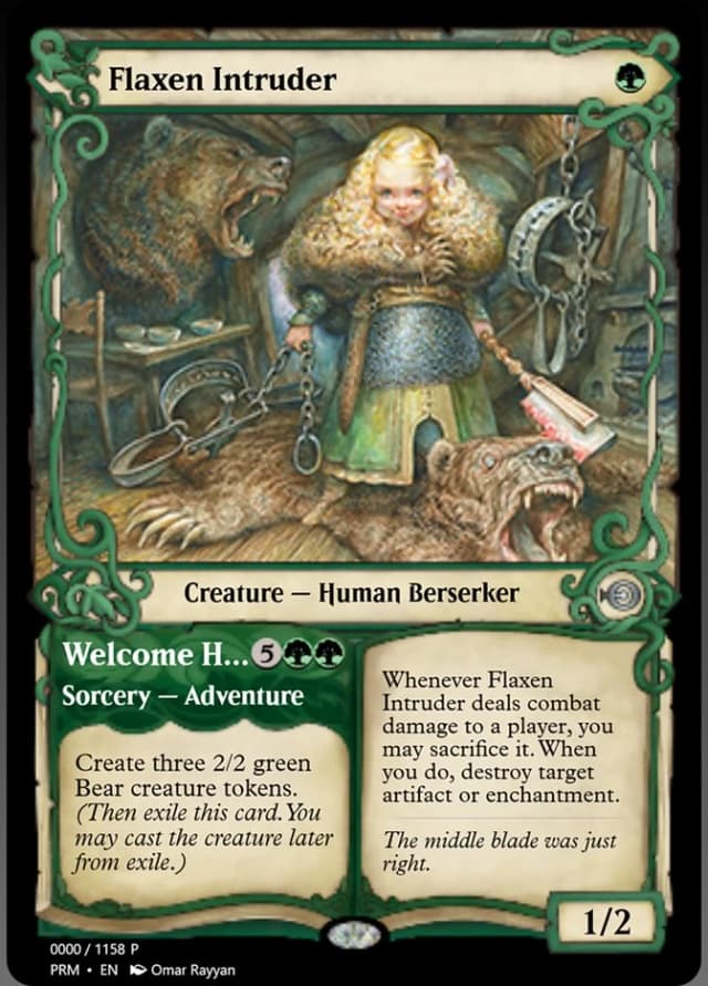 Flaxen Intruder // Welcome Home image