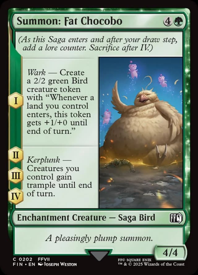 Summon: Fat Chocobo image