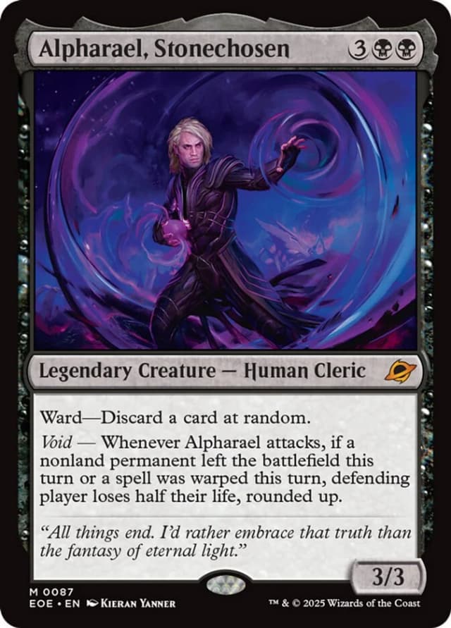 Alpharael, Stonechosen image