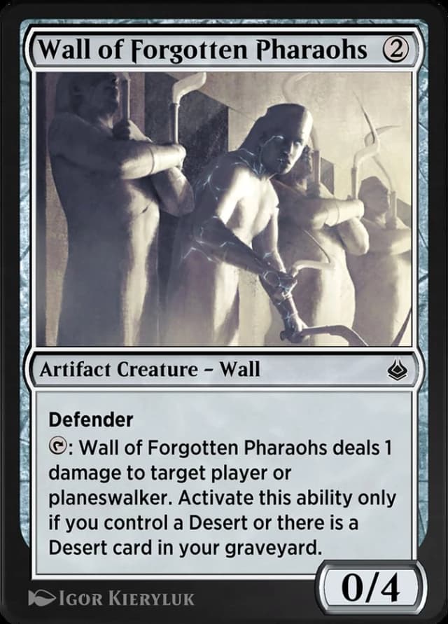 Wall of Forgotten Pharaohs image