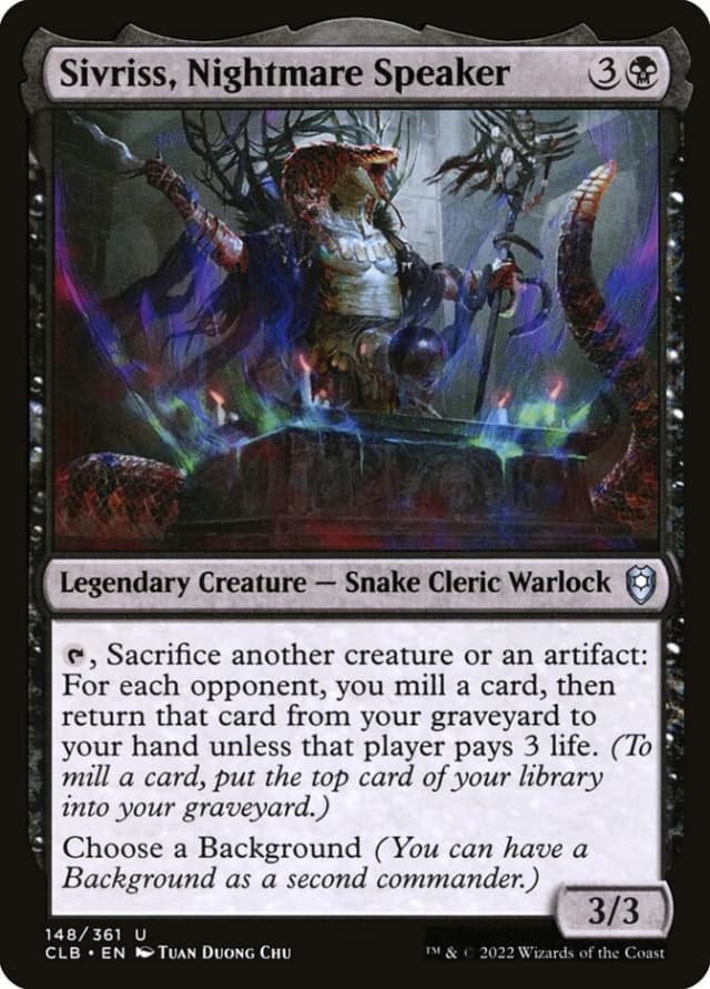 Sivriss, Nightmare Speaker image