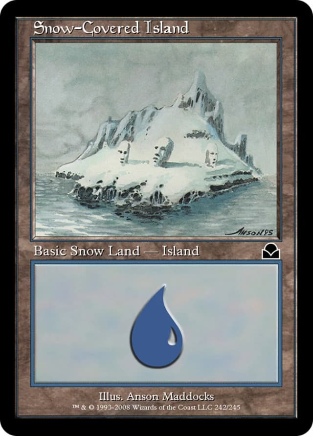 Snow-Covered Island image