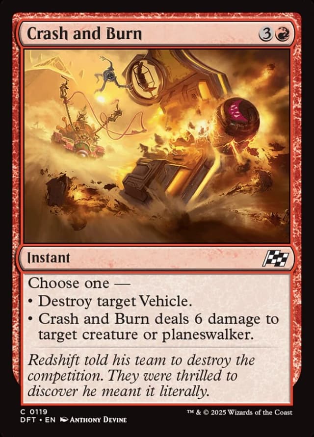 Crash and Burn image