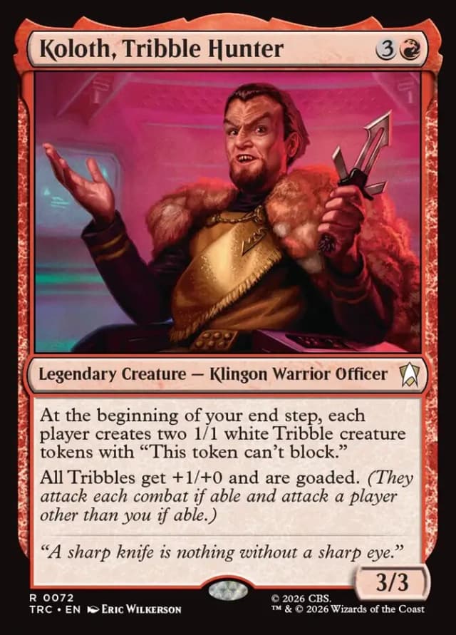 Koloth, Tribble Hunter image