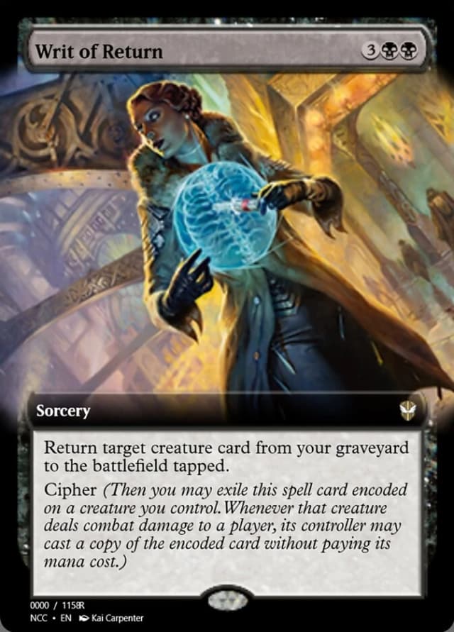 Writ of Return image