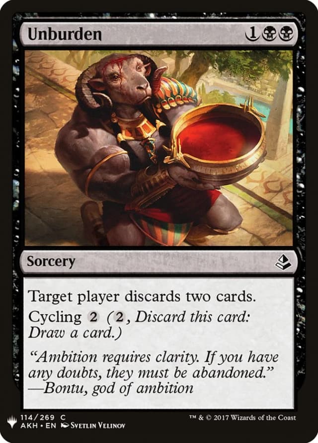 Unburden image