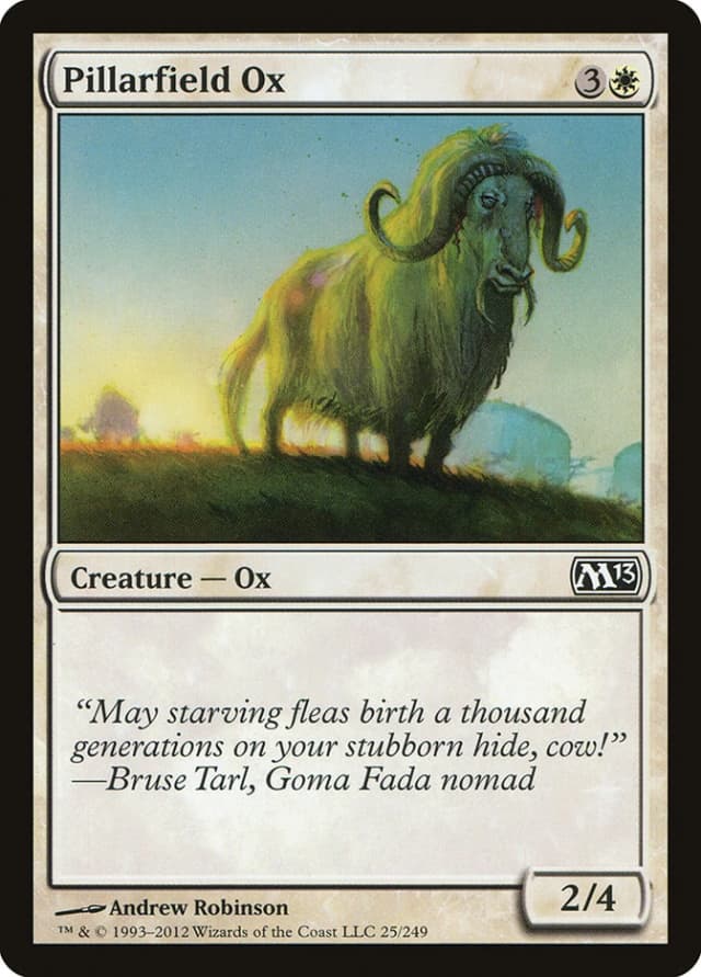 Pillarfield Ox image