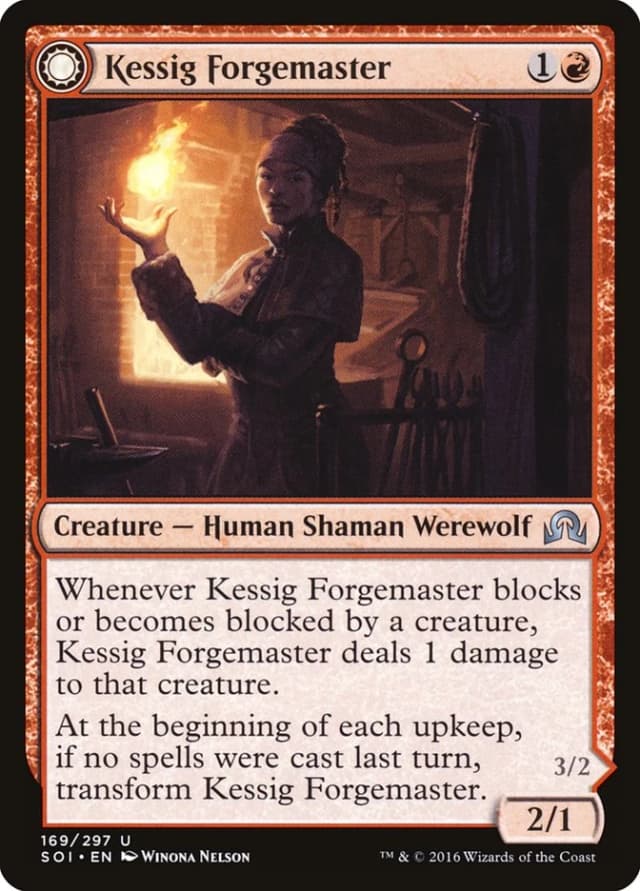 Kessig Forgemaster // Flameheart Werewolf image