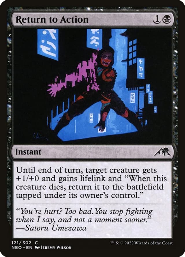 Return to Action image