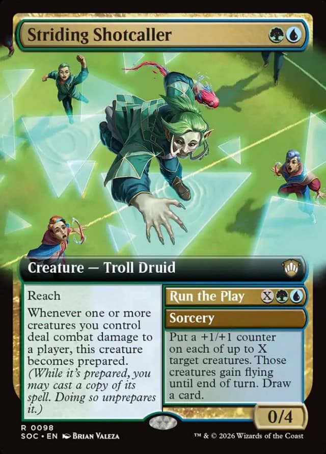 Striding Shotcaller // Run the Play image