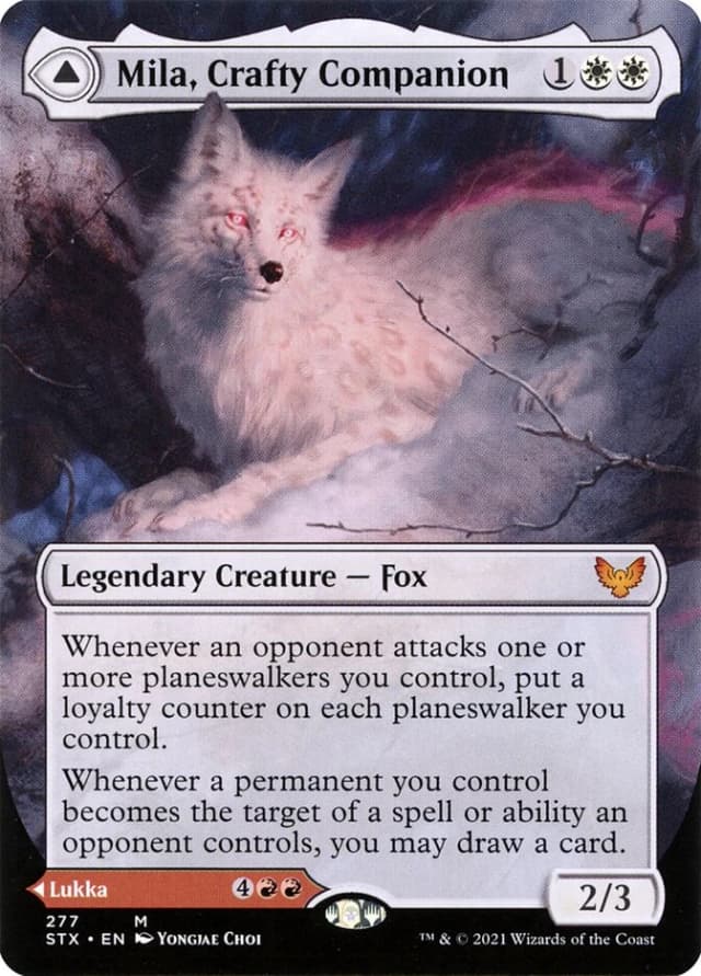 Mila, Crafty Companion // Lukka, Wayward Bonder image