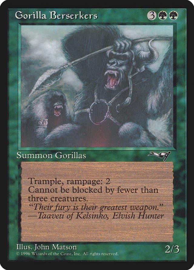 Gorilla Berserkers image