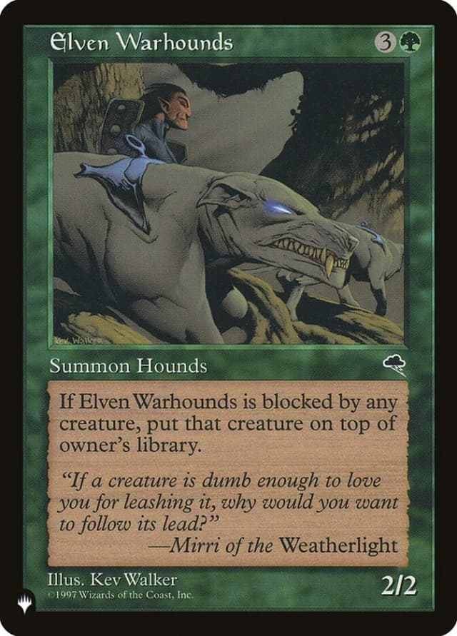 Elven Warhounds image