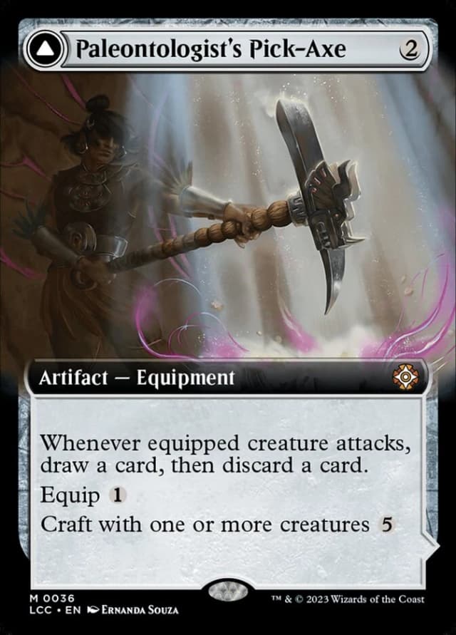 Paleontologist's Pick-Axe // Dinosaur Headdress image