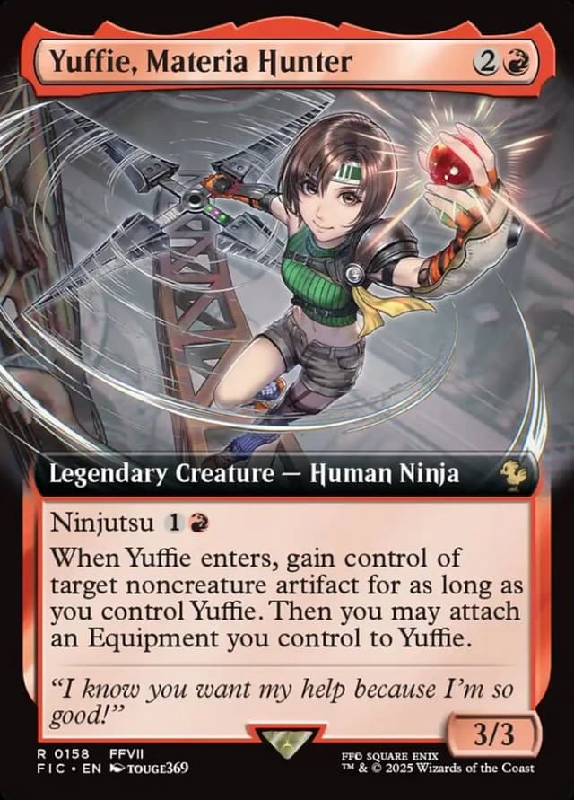 Yuffie, Materia Hunter image