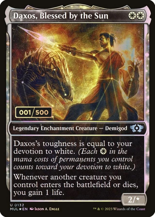 Daxos, Blessed by the Sun image